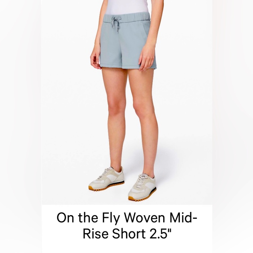 Lululemon On the Fly Woven Shorts 2.5”